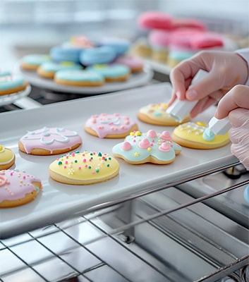 Cours de pâtisserie pour adultes dans le Loiret, perfectionnez vos techniques de cuisson et de décoration.