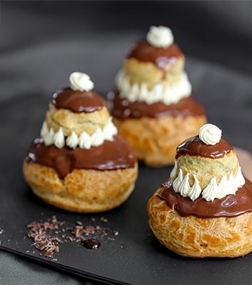 Atelier de pâtisserie à Dry dans le Loiret, apprendre à réaliser des choux.