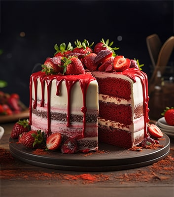 Atelier de pâtisserie à saint Péravy la Colombe dans le Loiret, apprendre à réaliser un Layer Cake.